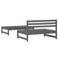 vidaXL 2-tlg. Garten-Lounge-Set Grau Massivholz Kiefer vidaXL 2-tlg. Garten-Lounge-Set Grau Massivholz Kiefer