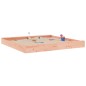 vidaXL Sandkasten mit Sitzen Quadratisch Massivholz Douglasie vidaXL Sandkasten mit Sitzen Quadratisch Massivholz Douglasie