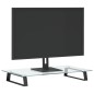 vidaXL Monitorständer Schwarz 60x35x8 cm Hartglas und Metall vidaXL Monitorständer Schwarz 60x35x8 cm Hartglas und Metall