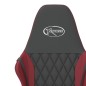 vidaXL Gaming-Stuhl mit Massagefunktion Schwarz und Weinrot Kunstleder vidaXL Gaming-Stuhl mit Massagefunktion Schwarz und Weinrot Kunstleder