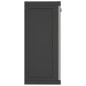 vidaXL Gartenschrank Grau und Schwarz 65x37x85 cm PP vidaXL Gartenschrank Grau und Schwarz 65x37x85 cm PP