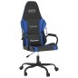 vidaXL Gaming-Stuhl Schwarz und Blau Kunstleder vidaXL Gaming-Stuhl Schwarz und Blau Kunstleder