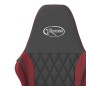 vidaXL Gaming-Stuhl Schwarz und Weinrot Kunstleder vidaXL Gaming-Stuhl Schwarz und Weinrot Kunstleder