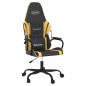 vidaXL Gaming-Stuhl Schwarz und Golden Kunstleder vidaXL Gaming-Stuhl Schwarz und Golden Kunstleder