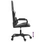 vidaXL Gaming-Stuhl Schwarz und Weiß Kunstleder vidaXL Gaming-Stuhl Schwarz und Weiß Kunstleder