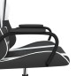 vidaXL Gaming-Stuhl Schwarz und Weiß Kunstleder vidaXL Gaming-Stuhl Schwarz und Weiß Kunstleder