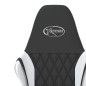 vidaXL Gaming-Stuhl Schwarz und Weiß Kunstleder vidaXL Gaming-Stuhl Schwarz und Weiß Kunstleder