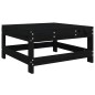 vidaXL 5-tlg. Garten-Lounge-Set Schwarz Massivholz Kiefer vidaXL 5-tlg. Garten-Lounge-Set Schwarz Massivholz Kiefer