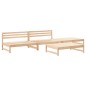 vidaXL 4-tlg. Garten-Lounge-Set Massivholz Kiefer vidaXL 4-tlg. Garten-Lounge-Set Massivholz Kiefer