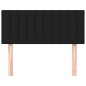 vidaXL Kopfteil Schwarz 80x5x78/88 cm Stoff vidaXL Kopfteil Schwarz 80x5x78/88 cm Stoff