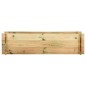 vidaXL Pflanzkübel Hochbeet Kiefernholz Imprägniert 120 cm vidaXL Pflanzkübel Hochbeet Kiefernholz Imprägniert 120 cm