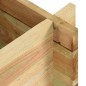 vidaXL Pflanzkübel Hochbeet Kiefernholz Imprägniert 120 cm vidaXL Pflanzkübel Hochbeet Kiefernholz Imprägniert 120 cm