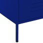 vidaXL Kommode Marineblau 80x35x101,5 cm Stahl vidaXL Kommode Marineblau 80x35x101,5 cm Stahl