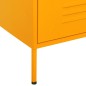 vidaXL Kommode Senfgelb 80x35x101,5 cm Stahl vidaXL Kommode Senfgelb 80x35x101,5 cm Stahl