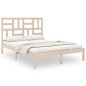 vidaXL Massivholzbett 150x200 cm vidaXL Massivholzbett 150x200 cm