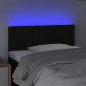 vidaXL LED Kopfteil Schwarz 90x5x78/88 cm Stoff vidaXL LED Kopfteil Schwarz 90x5x78/88 cm Stoff