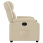 vidaXL Relaxsessel Creme Stoff vidaXL Relaxsessel Creme Stoff
