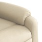vidaXL Relaxsessel Creme Stoff vidaXL Relaxsessel Creme Stoff