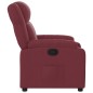vidaXL Relaxsessel Weinrot Stoff vidaXL Relaxsessel Weinrot Stoff