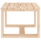 vidaXL Garten-Beistelltisch 40x38x28,5 cm Massivholz Kiefer vidaXL Garten-Beistelltisch 40x38x28,5 cm Massivholz Kiefer