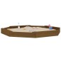 vidaXL Sandkasten mit Sitzen Honigbraun Achteck Massivholz Kiefer vidaXL Sandkasten mit Sitzen Honigbraun Achteck Massivholz Kiefer