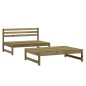 vidaXL 2-tlg. Garten-Lounge-Set Kiefernholz Imprägniert vidaXL 2-tlg. Garten-Lounge-Set Kiefernholz Imprägniert