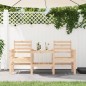 vidaXL Gartenbank mit Tisch 2-Sitzer Massivholz Kiefer vidaXL Gartenbank mit Tisch 2-Sitzer Massivholz Kiefer