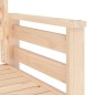 vidaXL Gartenbank mit Tisch 2-Sitzer Massivholz Kiefer vidaXL Gartenbank mit Tisch 2-Sitzer Massivholz Kiefer