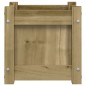 vidaXL Pflanzkübel 31x31x31 cm Kiefernholz Imprägniert vidaXL Pflanzkübel 31x31x31 cm Kiefernholz Imprägniert