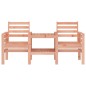 vidaXL Gartenbank mit Tisch 2-Sitzer Massivholz Douglasie vidaXL Gartenbank mit Tisch 2-Sitzer Massivholz Douglasie