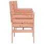 vidaXL Gartenbank mit Tisch 2-Sitzer Massivholz Douglasie vidaXL Gartenbank mit Tisch 2-Sitzer Massivholz Douglasie