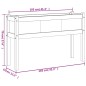 vidaXL Pflanzkübel mit Beinen 110x31x70 cm Massivholz Douglasie vidaXL Pflanzkübel mit Beinen 110x31x70 cm Massivholz Douglasie