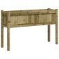 vidaXL Pflanzkübel mit Beinen 110x31x70 cm Kiefernholz Imprägniert vidaXL Pflanzkübel mit Beinen 110x31x70 cm Kiefernholz Imprägniert