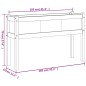 vidaXL Pflanzkübel mit Beinen 110x31x70 cm Kiefernholz Imprägniert vidaXL Pflanzkübel mit Beinen 110x31x70 cm Kiefernholz Imprägniert