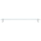 vidaXL Monitorständer Weiß 100x20x8 cm Hartglas und Metall vidaXL Monitorständer Weiß 100x20x8 cm Hartglas und Metall