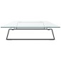 vidaXL Monitorständer Schwarz 100x35x8 cm Hartglas und Metall vidaXL Monitorständer Schwarz 100x35x8 cm Hartglas und Metall
