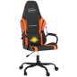 vidaXL Gaming-Stuhl mit Massagefunktion Schwarz und Orange Kunstleder vidaXL Gaming-Stuhl mit Massagefunktion Schwarz und Orange Kunstleder
