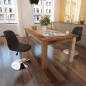 vidaXL Esszimmerstühle 2 Stk. Drehbar Schwarz Kunstleder vidaXL Esszimmerstühle 2 Stk. Drehbar Schwarz Kunstleder