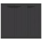 vidaXL Gartenschrank Schwarz 97x37x85 cm PP vidaXL Gartenschrank Schwarz 97x37x85 cm PP