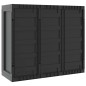 vidaXL Gartenschrank Schwarz 97x37x85 cm PP vidaXL Gartenschrank Schwarz 97x37x85 cm PP