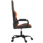 vidaXL Gaming-Stuhl Schwarz und Orange Kunstleder vidaXL Gaming-Stuhl Schwarz und Orange Kunstleder