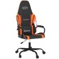 vidaXL Gaming-Stuhl Schwarz und Orange Kunstleder vidaXL Gaming-Stuhl Schwarz und Orange Kunstleder