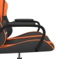 vidaXL Gaming-Stuhl Schwarz und Orange Kunstleder vidaXL Gaming-Stuhl Schwarz und Orange Kunstleder