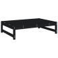 vidaXL 5-tlg. Garten-Lounge-Set Schwarz Massivholz Kiefer vidaXL 5-tlg. Garten-Lounge-Set Schwarz Massivholz Kiefer