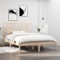 vidaXL Massivholzbett Kiefer 140x190 cm vidaXL Massivholzbett Kiefer 140x190 cm