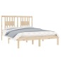 vidaXL Massivholzbett Kiefer 140x190 cm vidaXL Massivholzbett Kiefer 140x190 cm
