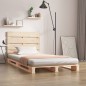 vidaXL Massivholzbett Kiefer 75x190 cm vidaXL Massivholzbett Kiefer 75x190 cm