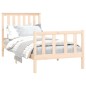 vidaXL Massivholzbett ohne Matratze 100x200 cm Kiefernholz vidaXL Massivholzbett ohne Matratze 100x200 cm Kiefernholz