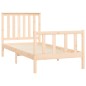 vidaXL Massivholzbett ohne Matratze 100x200 cm Kiefernholz vidaXL Massivholzbett ohne Matratze 100x200 cm Kiefernholz