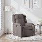vidaXL Relaxsessel Taupe Stoff vidaXL Relaxsessel Taupe Stoff